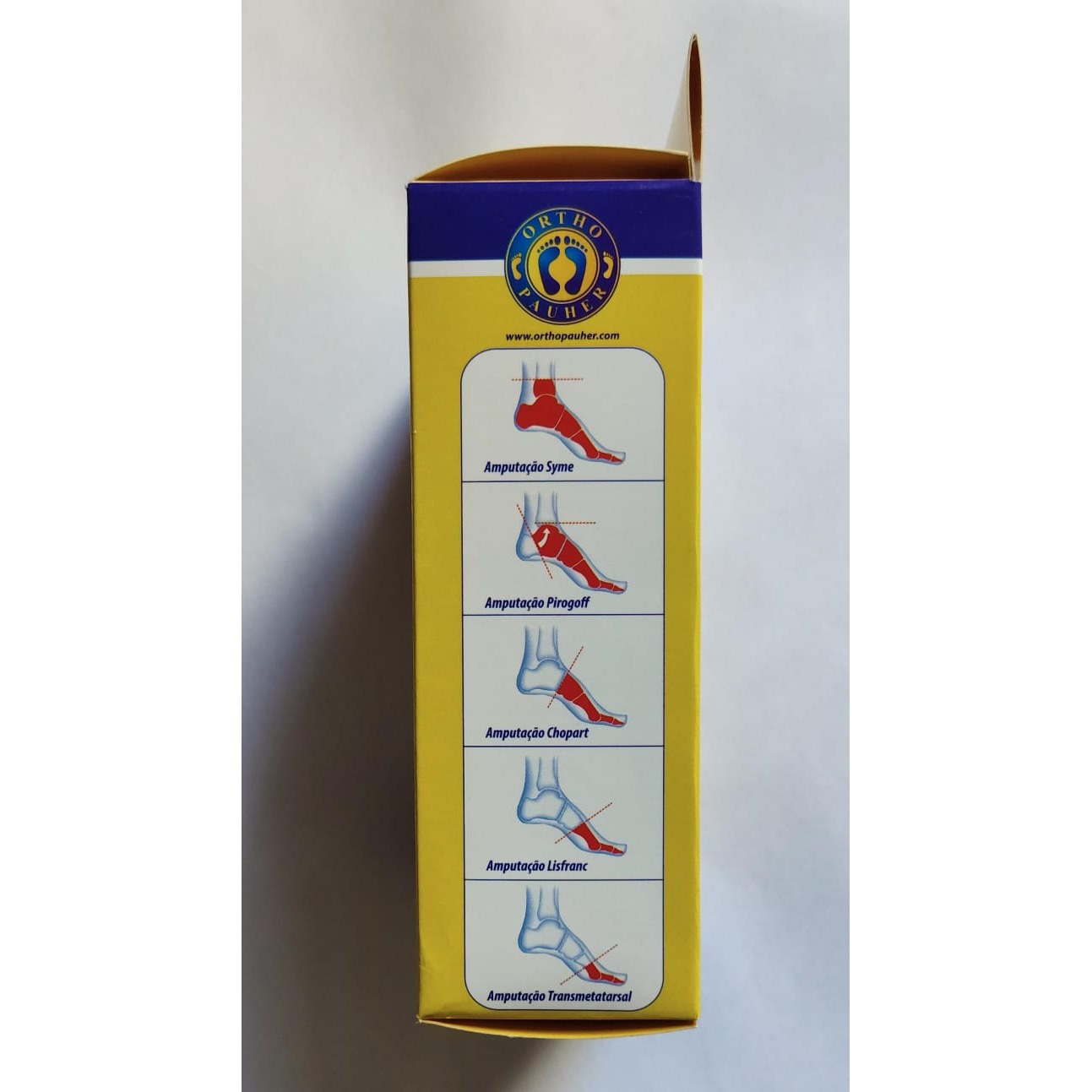 Meia Ortopédica Felpuda para Amputação Parcial de Pé - Ortho Pauher - Imagem 3