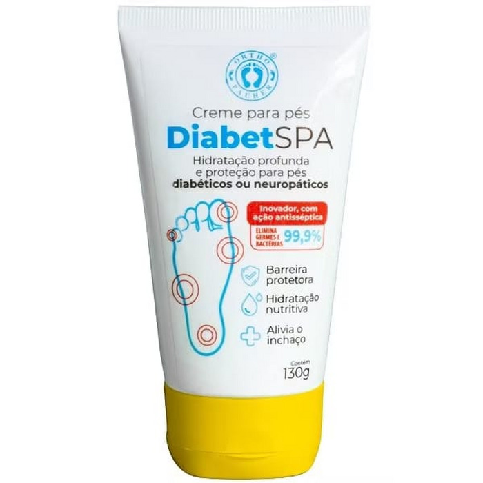 Creme Diabet Spa Hidratante para Pé Diabético - Ortho Pauher