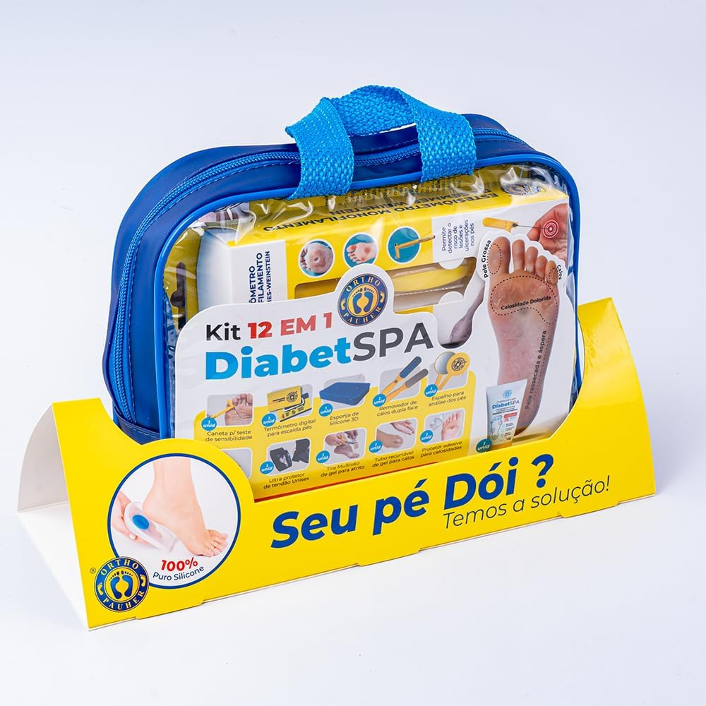 Kit Diabet Spa 12 em 1 para Pés Diabéticos - Ortho Pauher