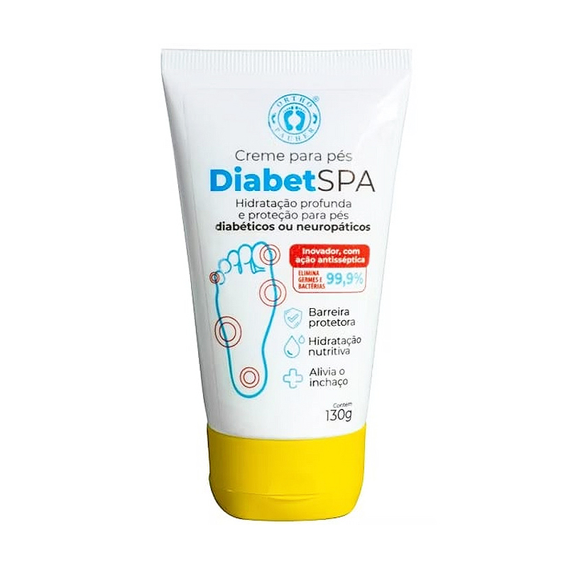 Creme Diabet Spa Hidratante para Pé Diabético - Ortho Pauher