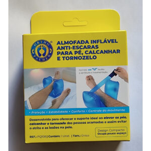 Almofada Anti Escaras Inflável para Pé, Calcanhar e Tornozelo - Ortho Pauher