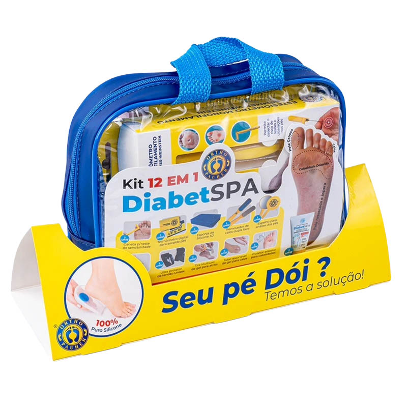 Kit Diabet Spa 12 em 1 para Pés Diabéticos - Ortho Pauher