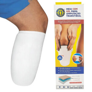 Meia com Triplo Gel para Amputado - Amputação Transtibial - SG703-Ortho Pauher