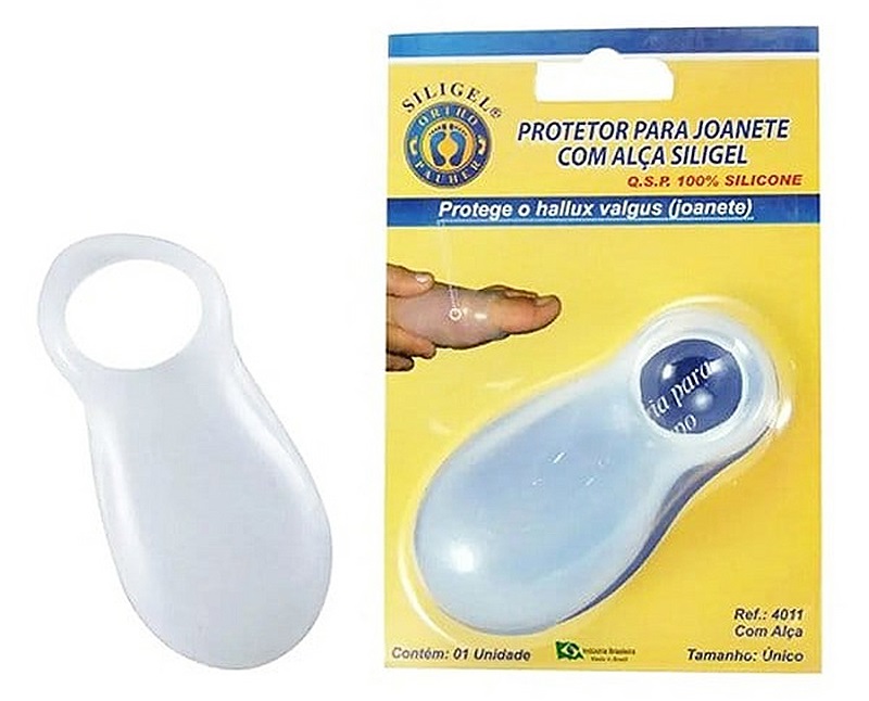Protetor para Joanete de Silicone com Alça Siligel - Ortho Pauher