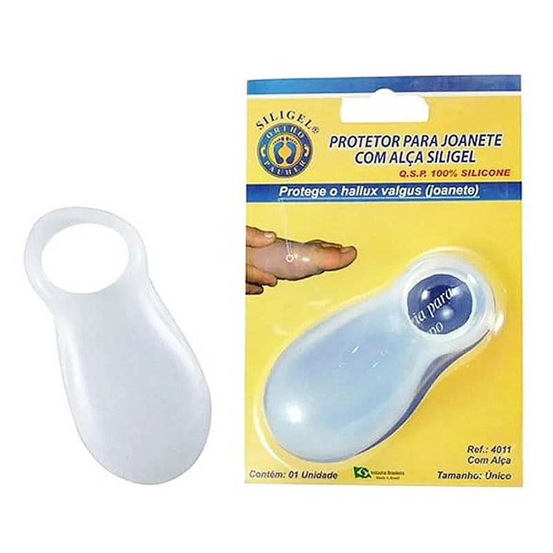 Protetor para Joanete de Silicone com Alça Siligel - Ortho Pauher