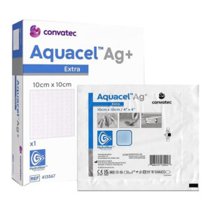 Curativo com Prata Ação Antimicrobiana - Aquacel Ag+ Convatec