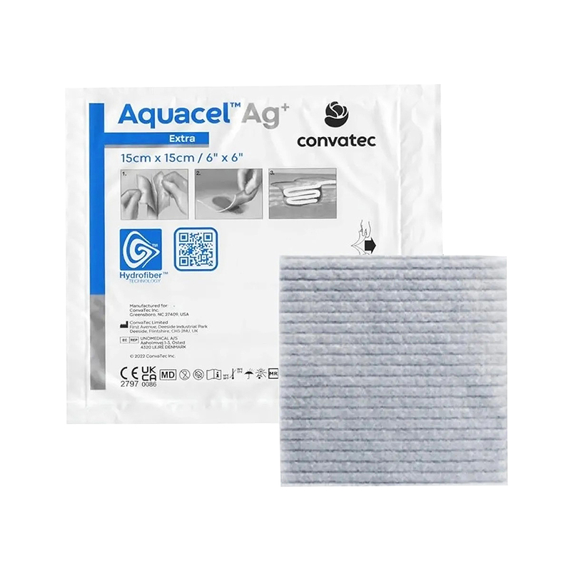 Curativo com Prata Ação Antimicrobiana - Aquacel Ag+ Convatec - Imagem 5