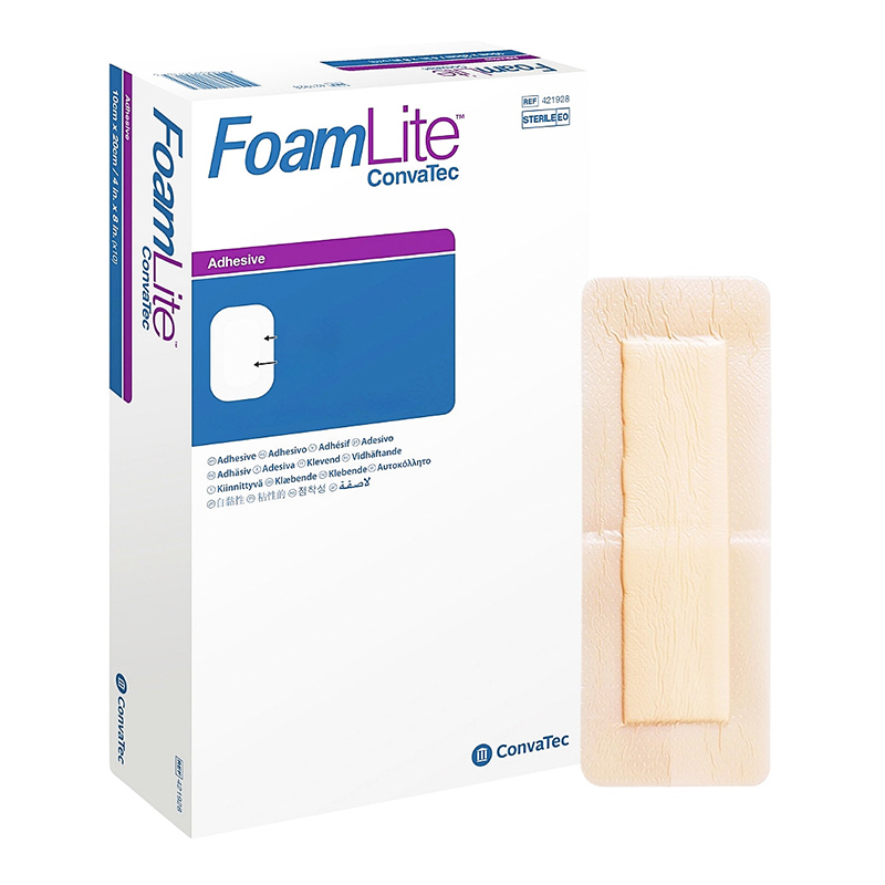 Curativo Espuma para Exsudação Leve - Foam Lite Convatec
