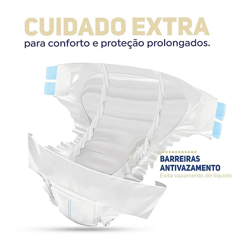 Fralda Geriátrica com Alta Absorção - Confort Master