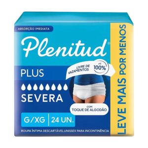 Fralda Geriátrica para Incontinência Severa - Plenitud Plus