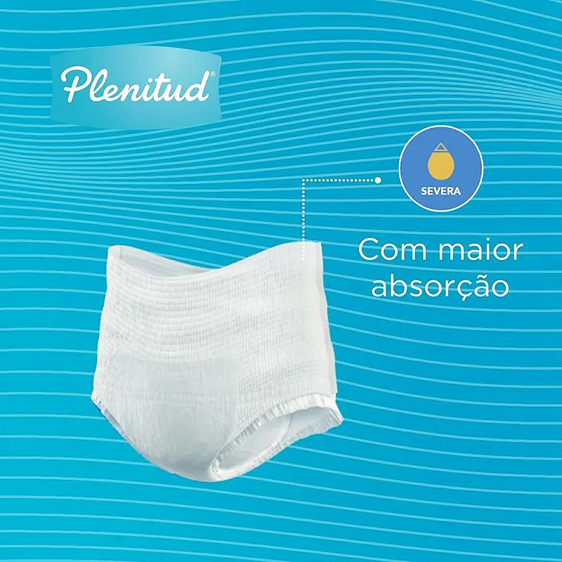 Fralda Geriátrica para Incontinência Severa - Plenitud Plus
