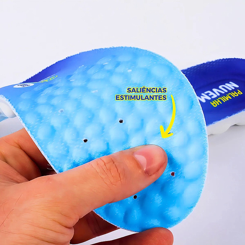 Palmilha Ortopédica Ultra Conforto Nuvem Fly Feet - Ortho Pauher