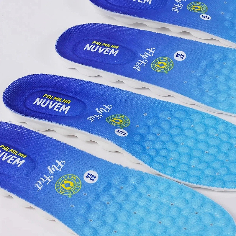 Palmilha Ortopédica Ultra Conforto Nuvem Fly Feet - Ortho Pauher