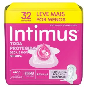 Absorvente Intimus Dia Fluxo Moderado com Abas