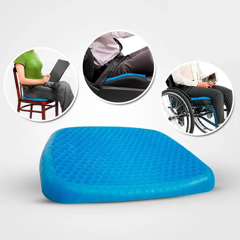 Almofada Ortopédica para Cóccix em Gel de Silicone - Ortho Pauher