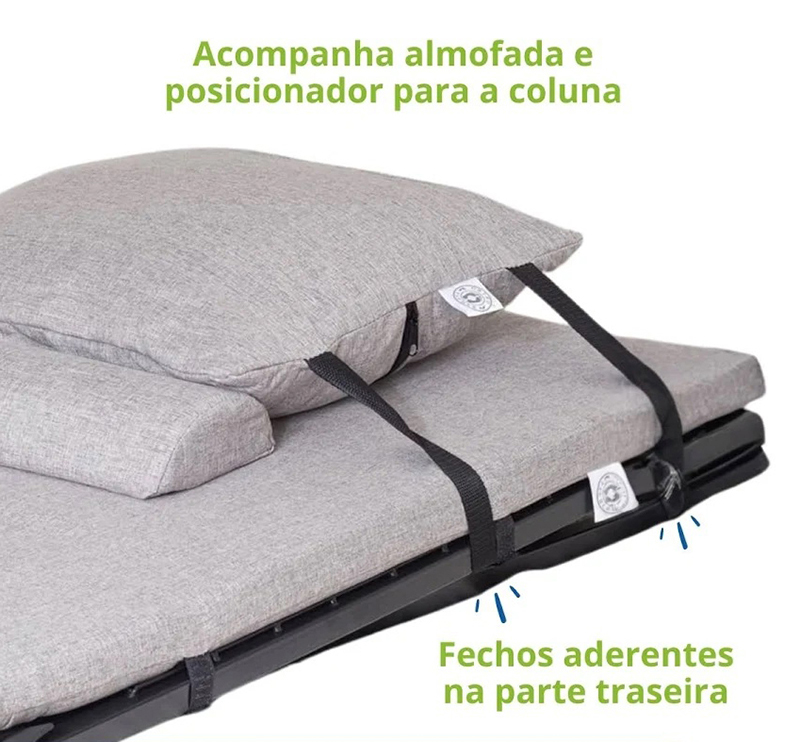 Encosto de Cama Elétrico Reclinável para Acamados e Idoso - Levita Pro LF02 Ortho Pauher