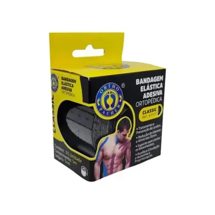Bandagem Elástica Adesiva 5cm x 3m - Ortho Pauher - Imagem 4