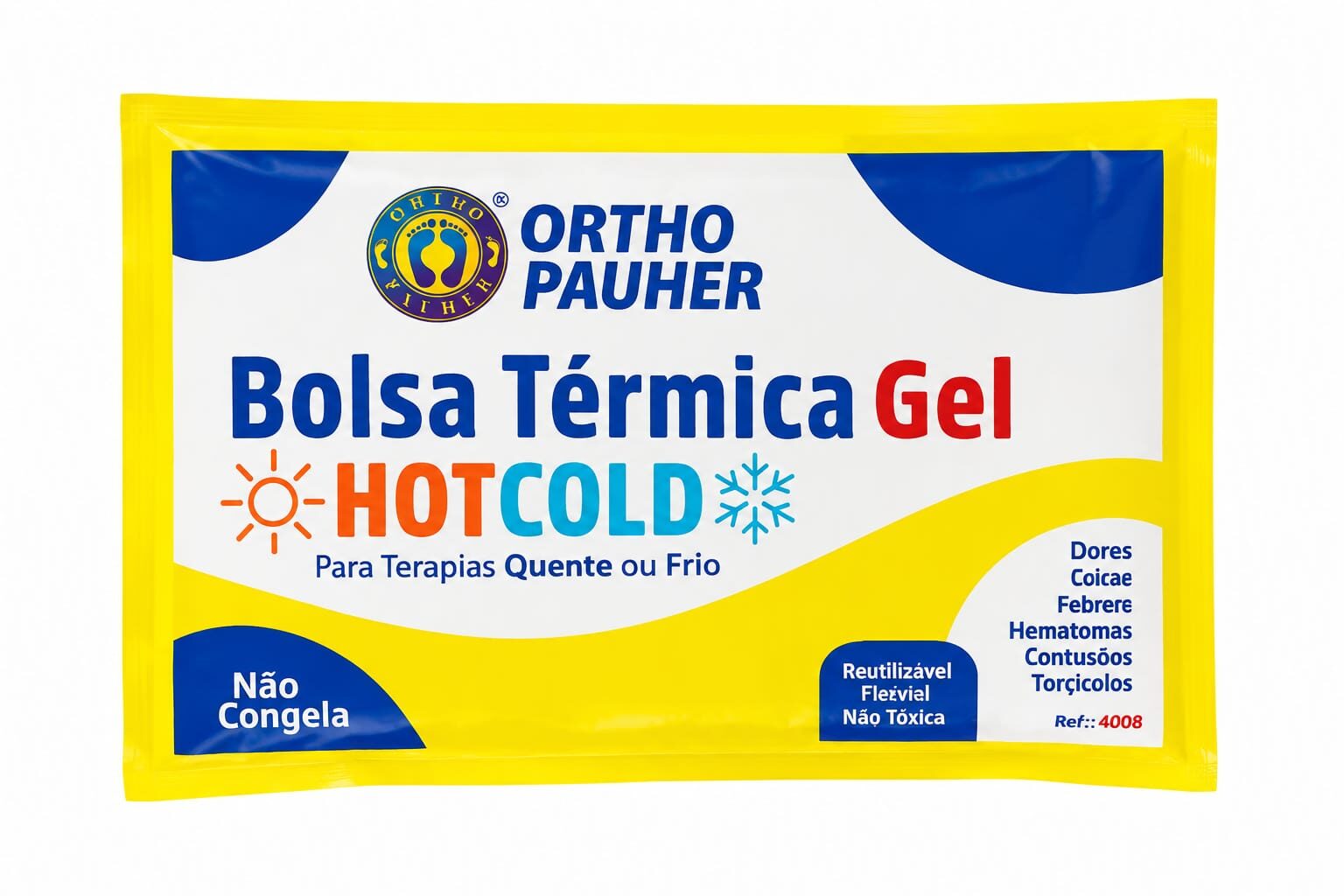 Bolsa Térmica Gel HOTCOLD - Ortho Pauher - Imagem 2
