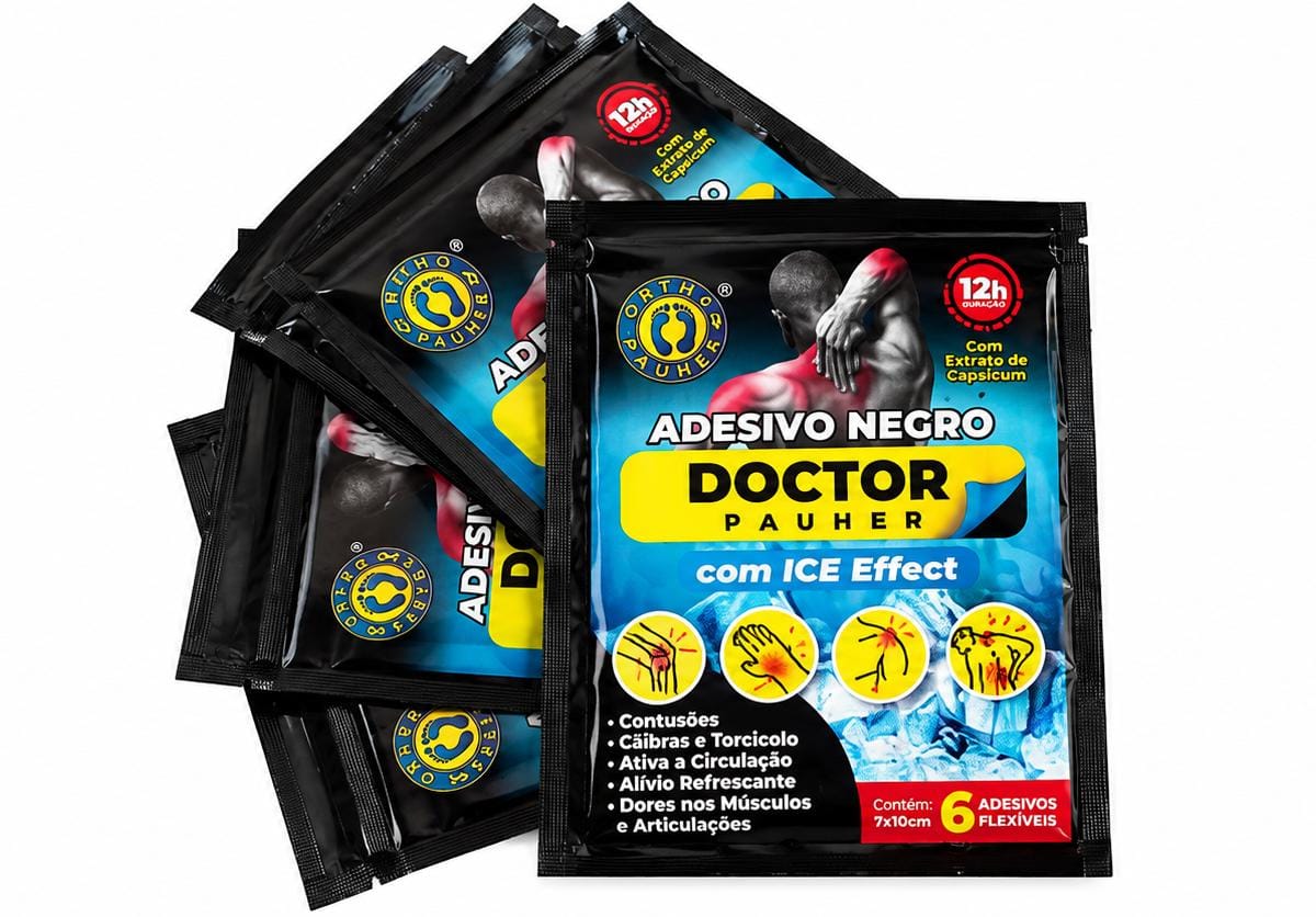 Adesivo Negro Doctor Pauher - Ortho Pauher - Imagem 5