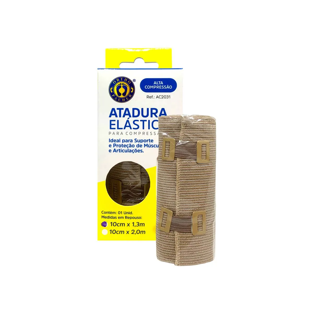Atadura Elástica de Alta Compressão - Ortho Pauher - Imagem 3