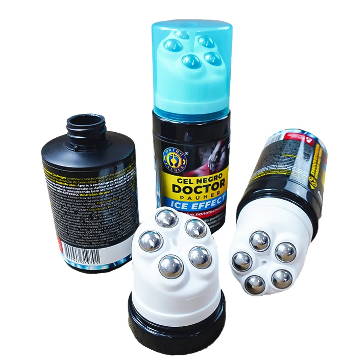 Gel Negro com esferas massageadoras Doctor pauher - Ortho Pauher - Imagem 3