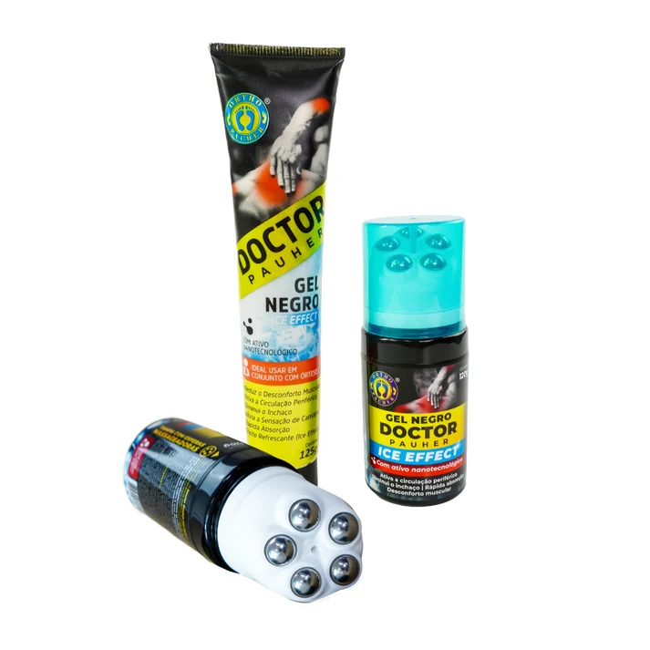 Gel Negro com esferas massageadoras Doctor pauher - Ortho Pauher - Imagem 4