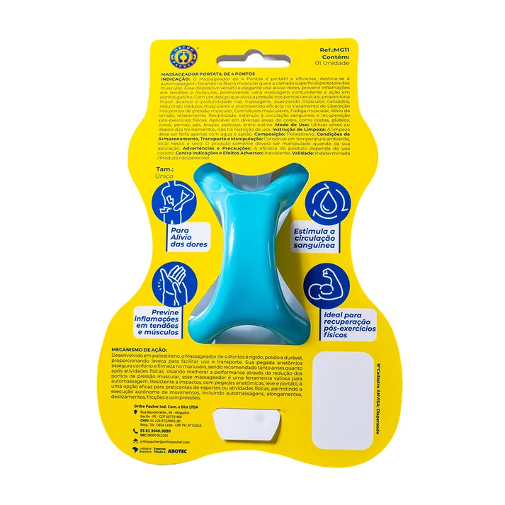Massageador Portátil de 4 pontos - Ortho Pauher - Imagem 6