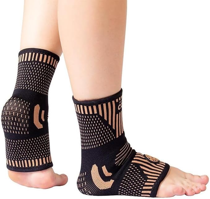 Tornozeleira compressiva com Cobre - Ortho Pauher - Imagem 5